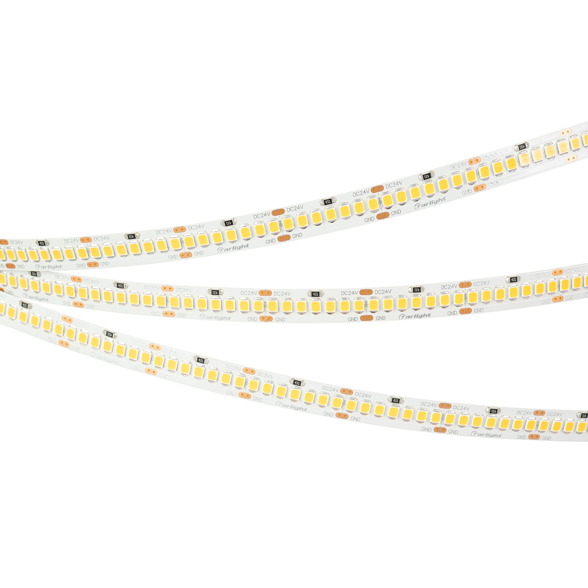 Лента RT-A252-10mm 24V Warm2700 (11 W/m, IP20, 2835, 5m) 022653(2) - Arlight
