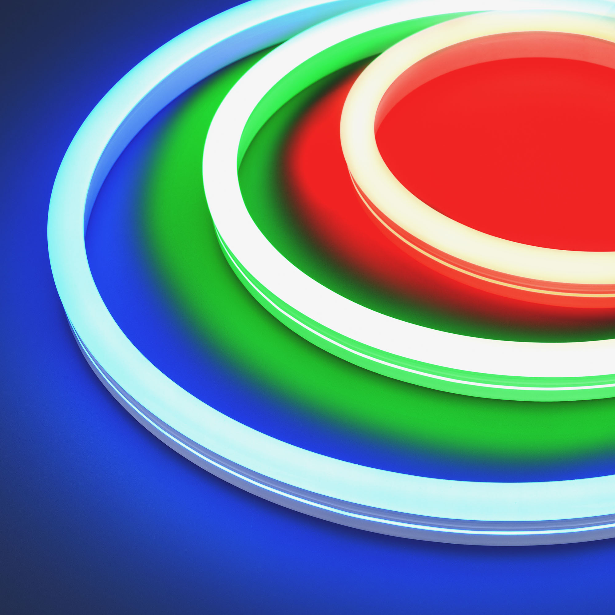 Купить Лента герметичная MOONLIGHT-SIDE-B84-12x24mm 24V RGB (12 W/m, IP68, 5m, wire x2) 042751 Arlight оптом в Москве