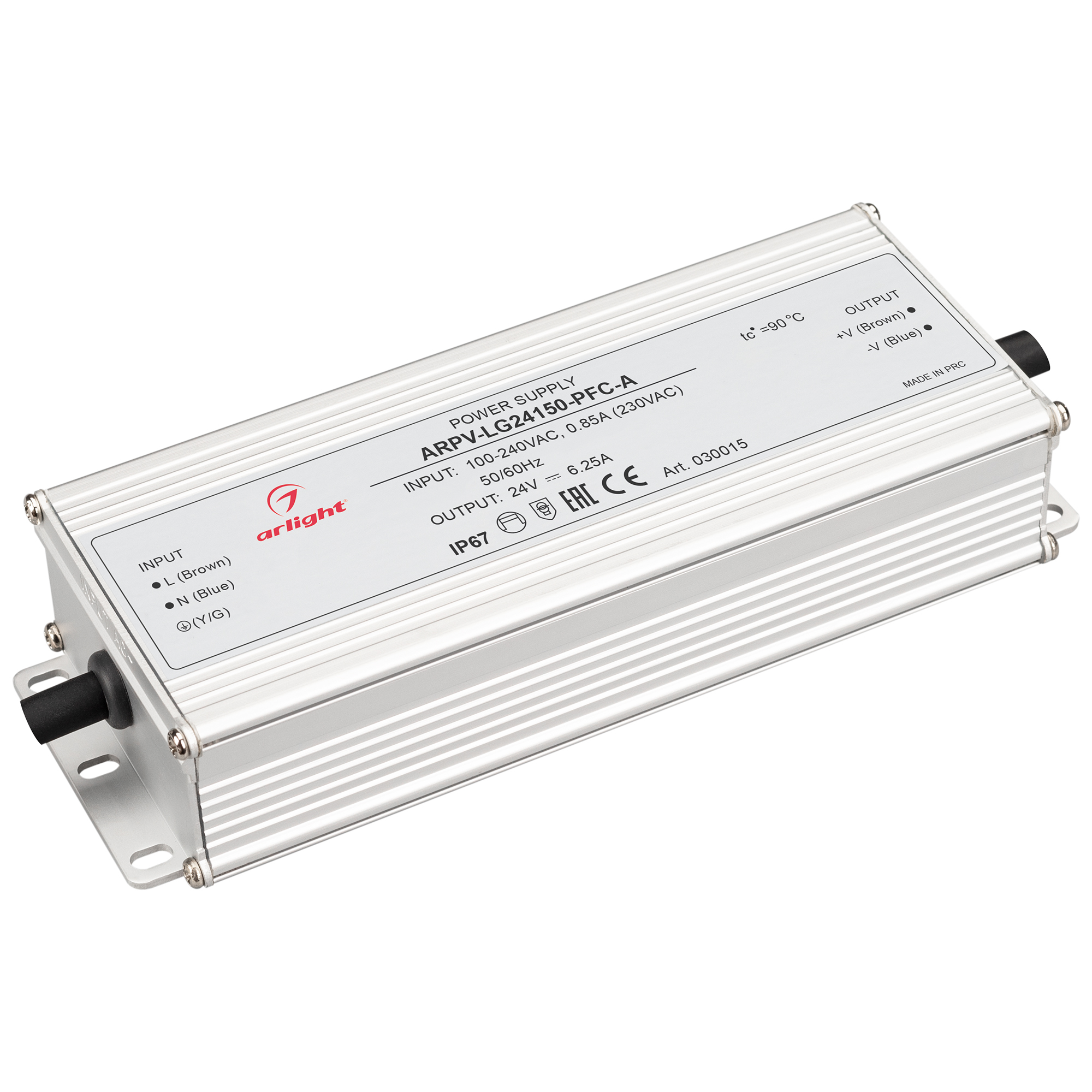 Блок питания ARPV-LG24150-PFC-A (24V, 6.25A, 150W) 030015 - Arlight