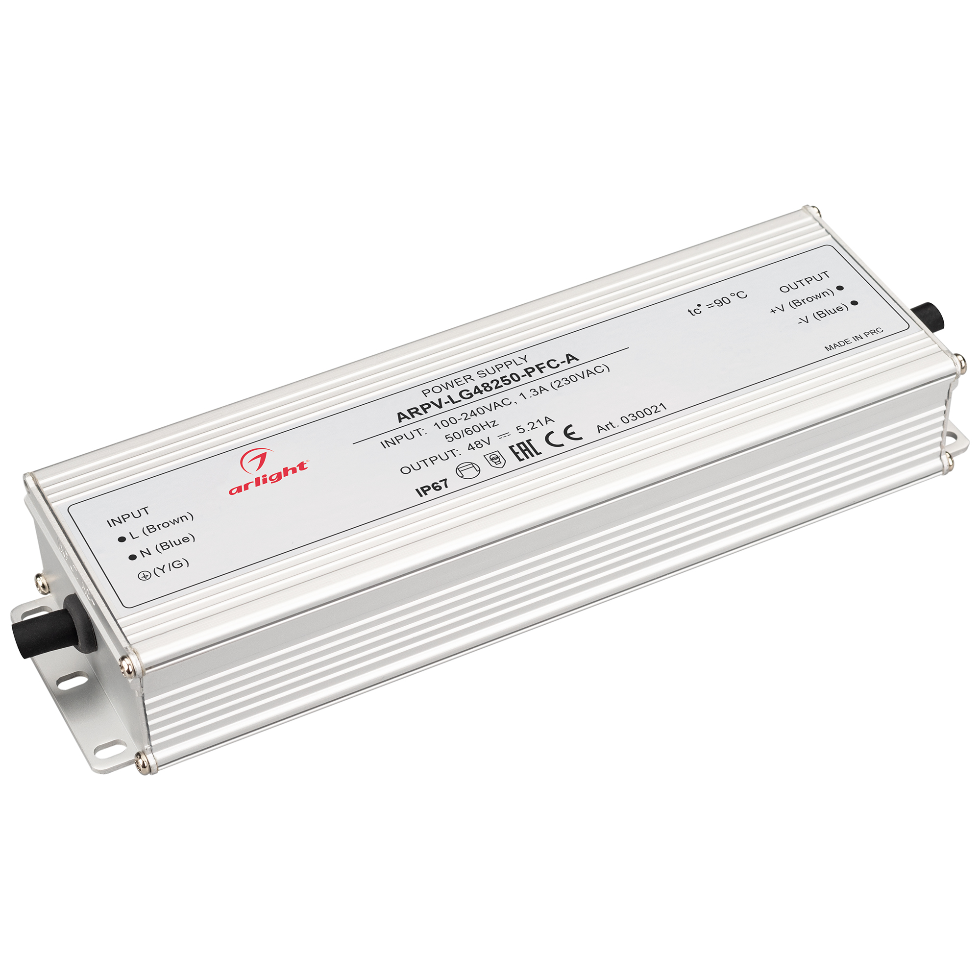 Блок питания ARPV-LG48250-PFC-A (48V, 5.21A, 250W) 030021 - Arlight