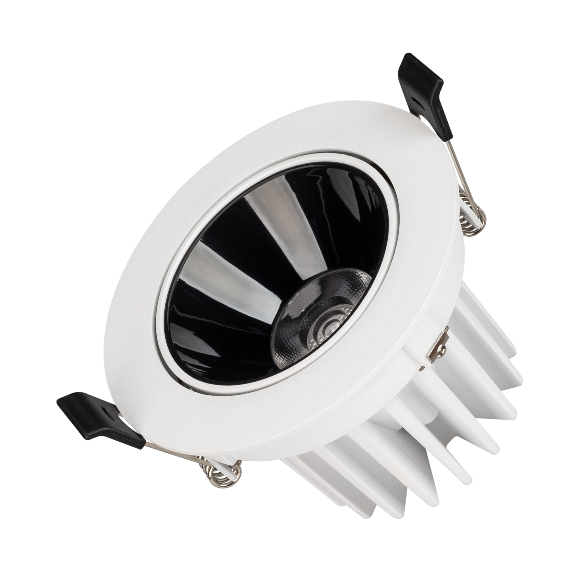 Купить Светильник MS-FORECAST-BUILT-TURN-R102-12W Warm3000 (WH-BK, 32 deg, 230V) 035449 Arlight оптом в Москве