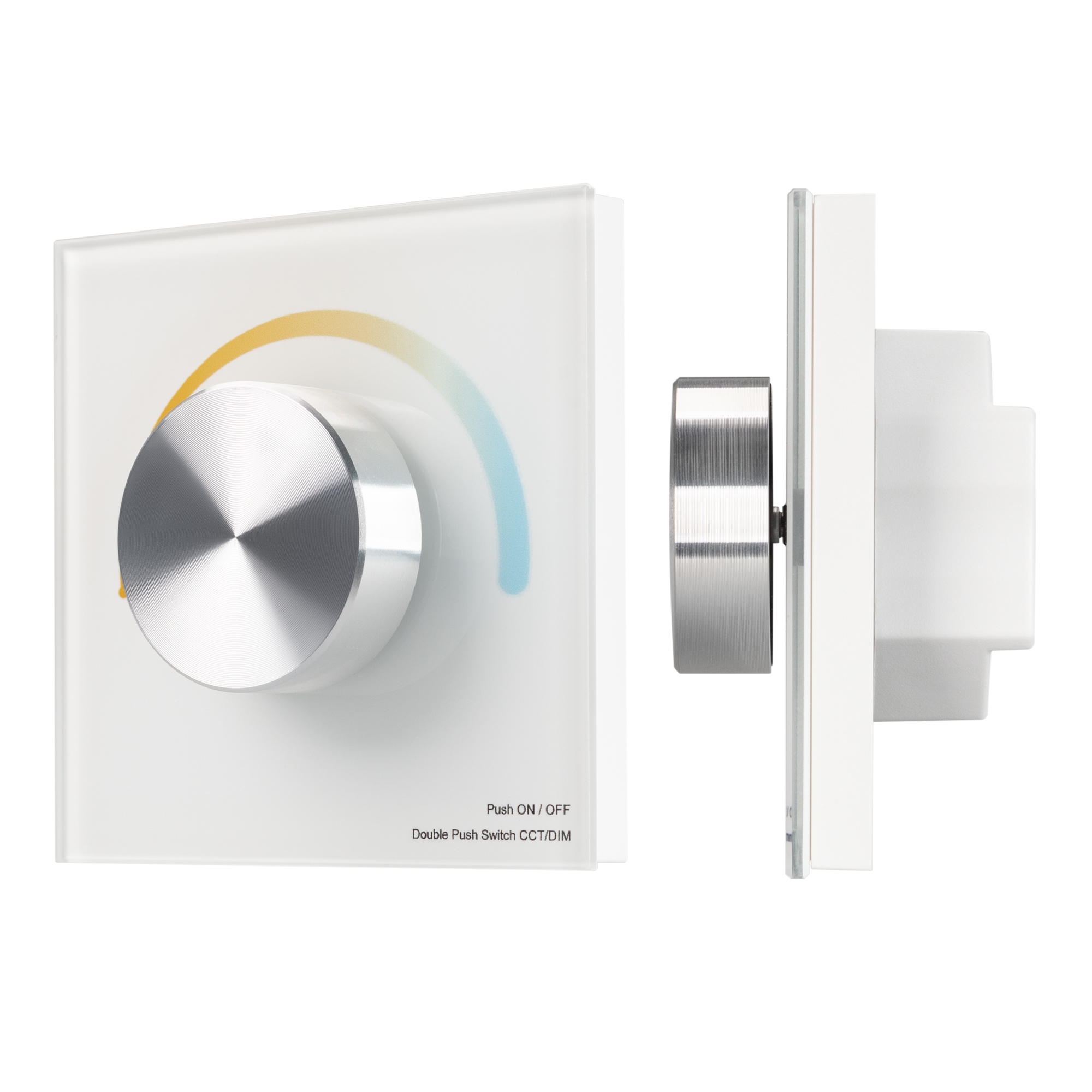 Панель SMART-P2-MIX-G-IN White (3V, Rotary, 2.4G) 033754 - Arlight