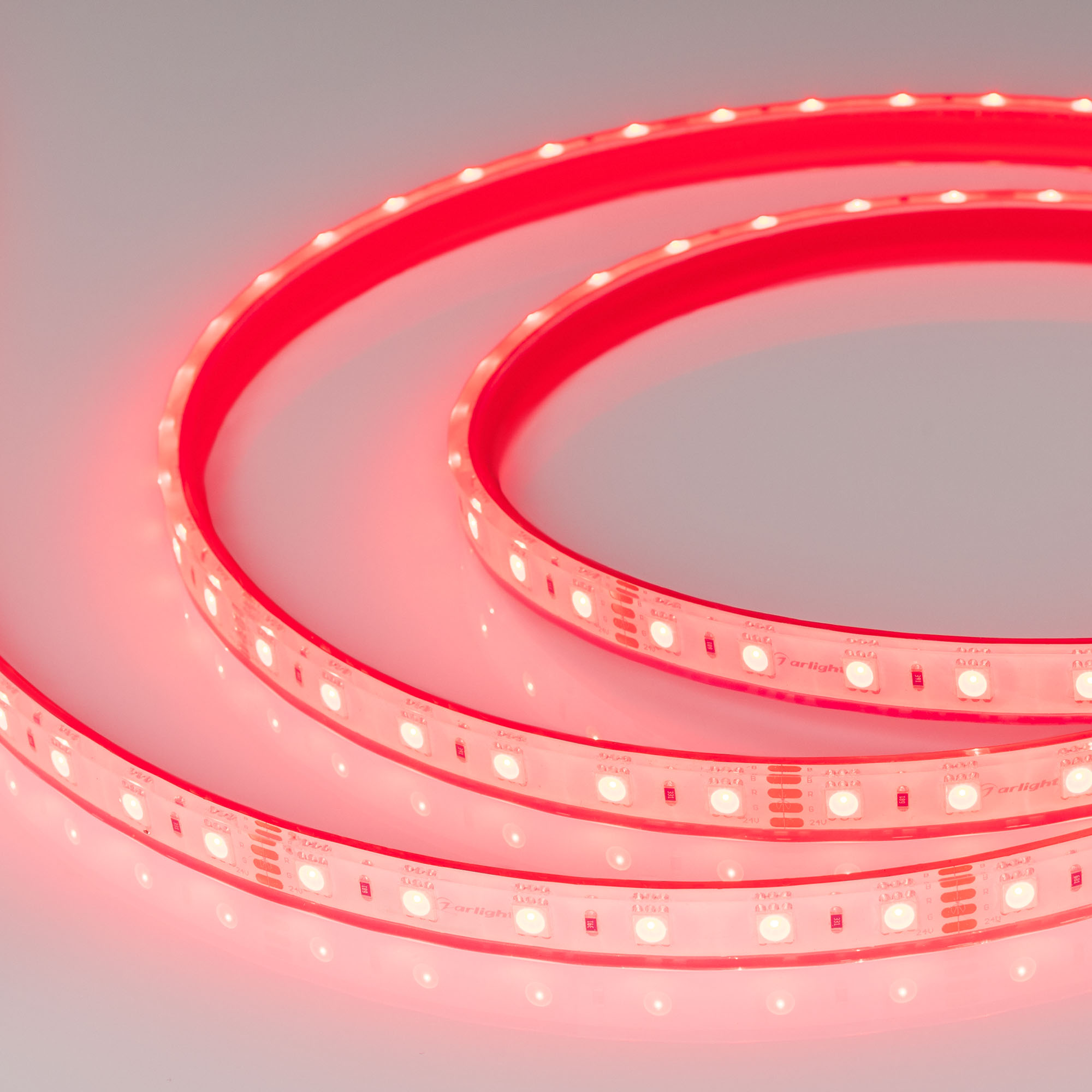 Купить Лента герметичная RTW-PFS-B60-13mm 24V RGB (14.4 W/m, IP68, 5060, 5m) 033791 Arlight оптом в Москве