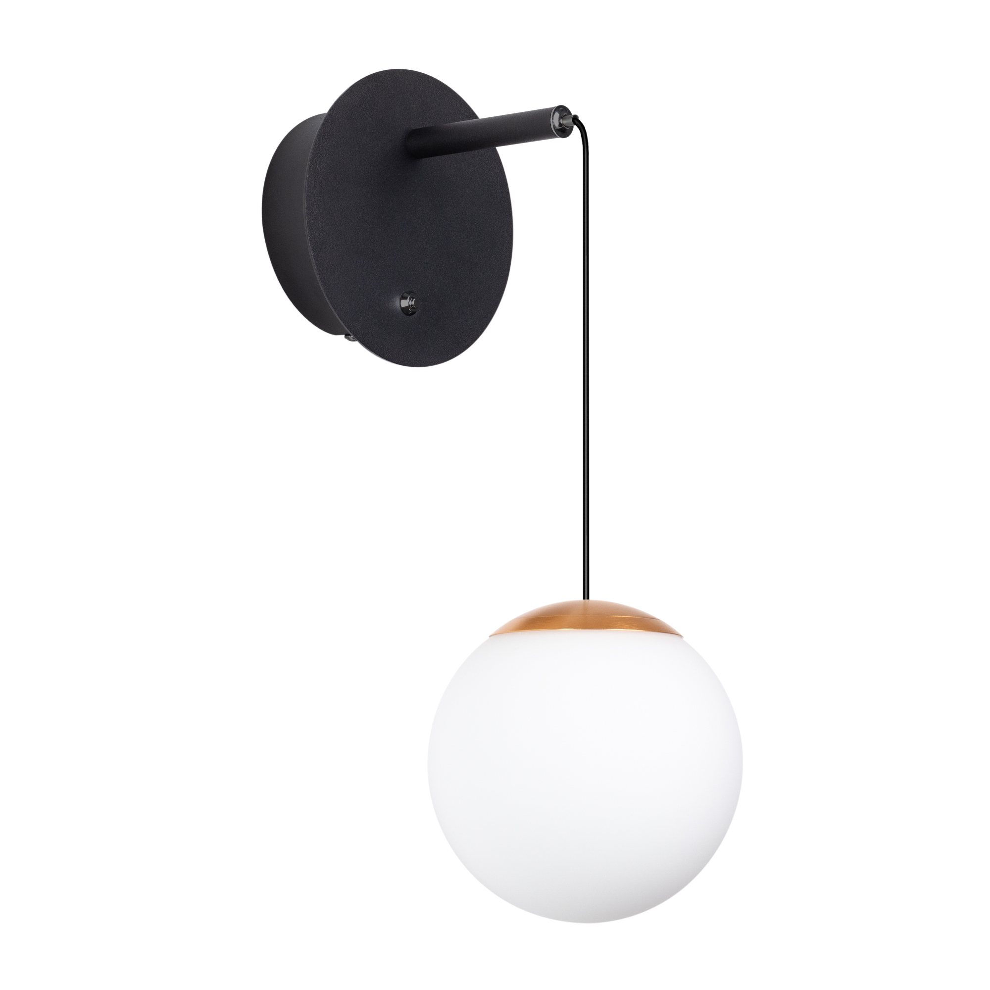 Купить Светильник SP-BEADS-WALL-HANG-R130-6W Day4000 (BK-GD, 180 deg, 230V) 037065 Arlight оптом в Москве