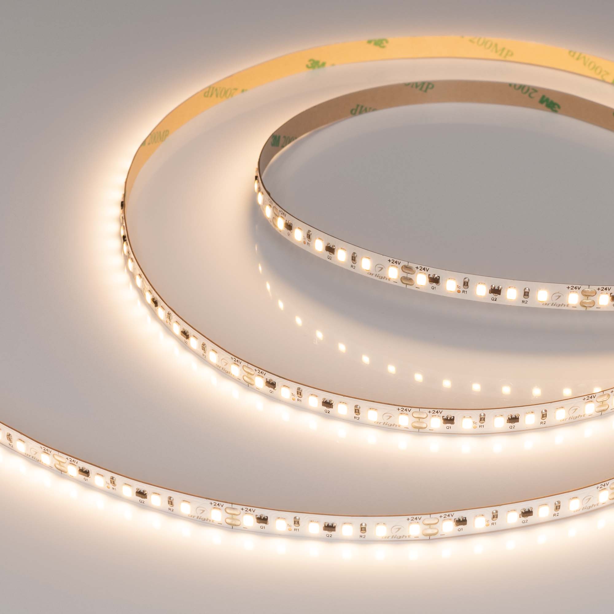 Лента IC-A120-8mm 24V Warm3000 (9.6 W/m, IP20, 2835, 10m) 037964 - Arlight