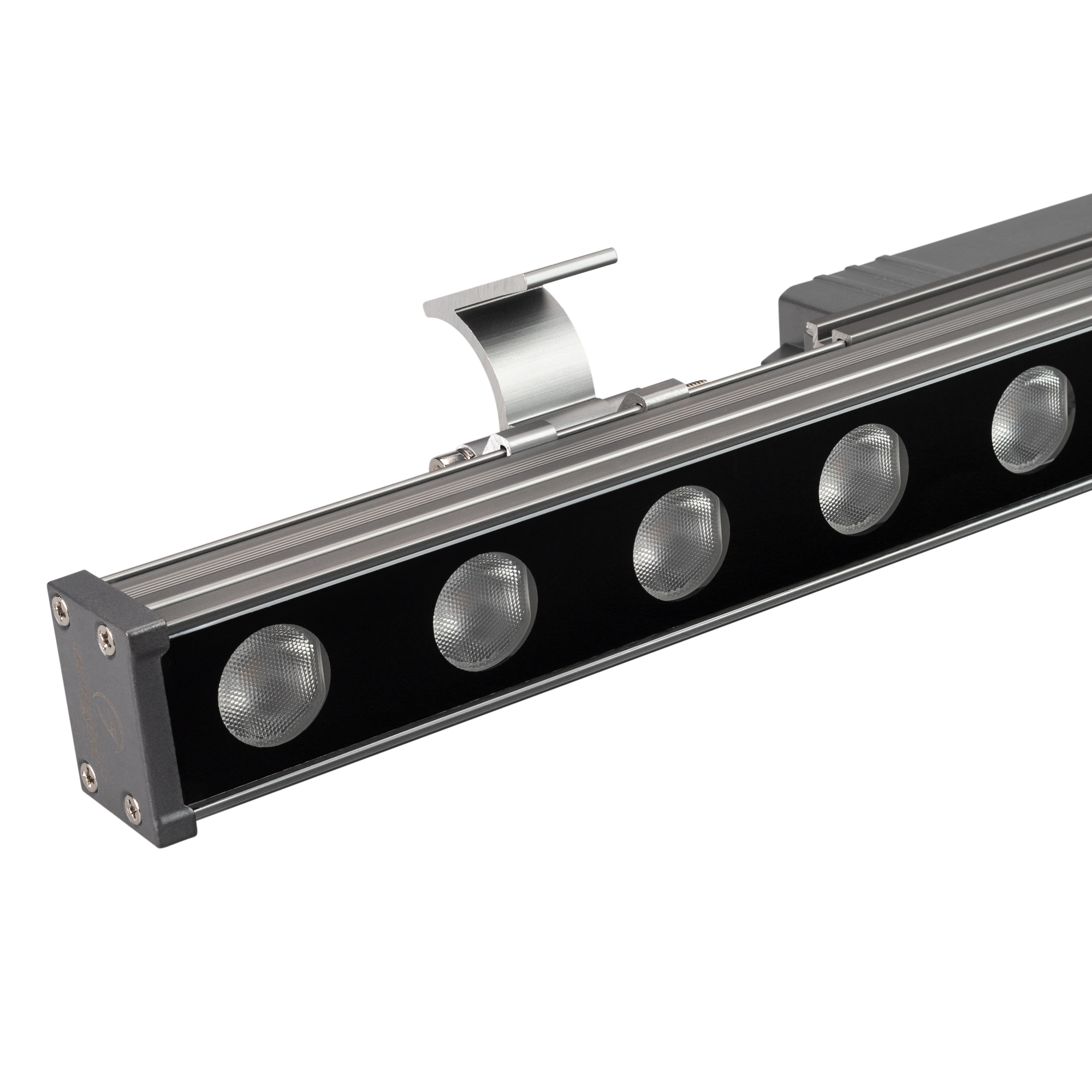 Линейный прожектор AR-LINE-500-12W Warm3000 (GR, 15 deg, 230V) 042176 - Arlight