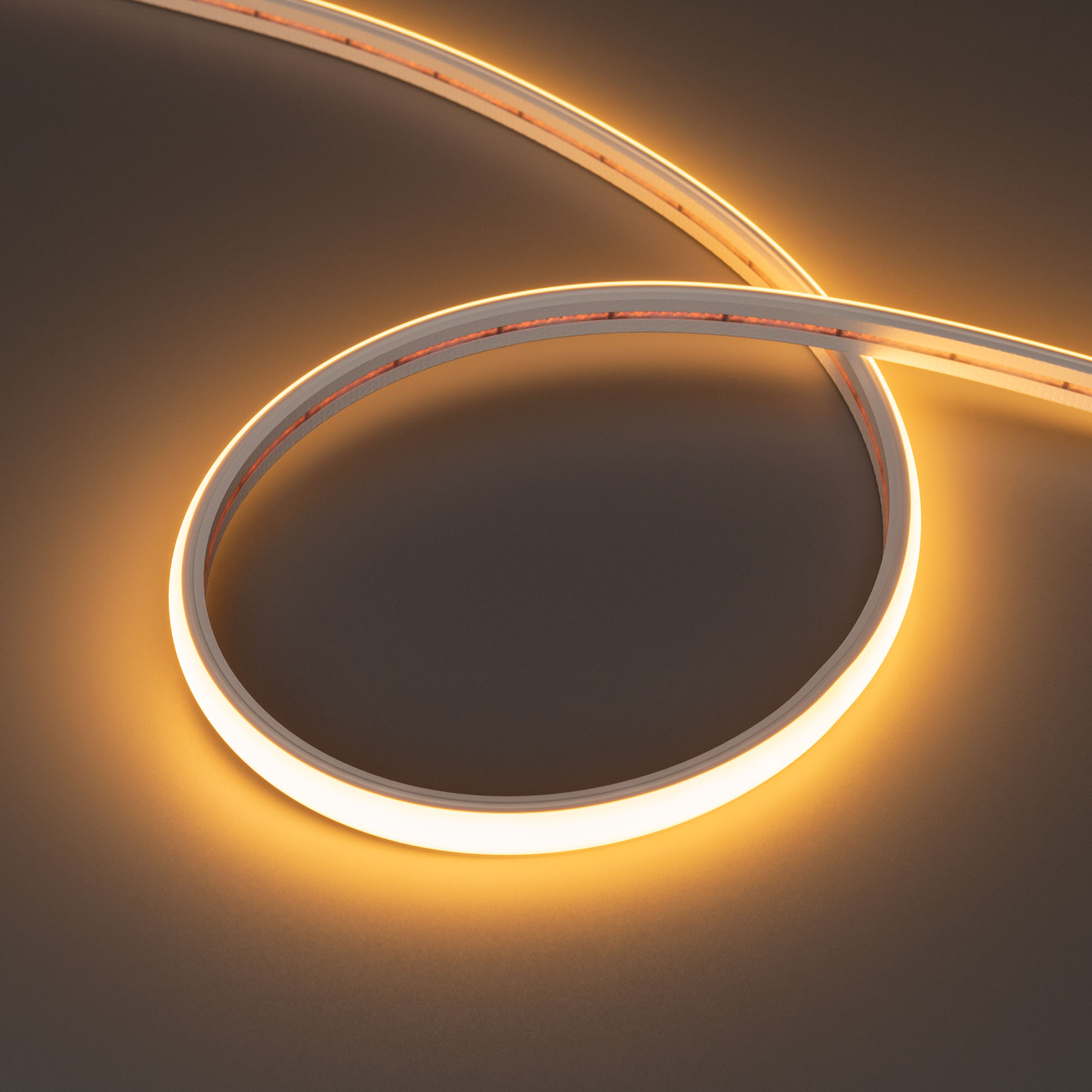 Купить Лента герметичная MOONLIGHT-TOP-X320-11x7mm 24V Warm2300 (10 W/m, IP65, CSP, 5m, wire x2) 039446 Arlight оптом в Москве
