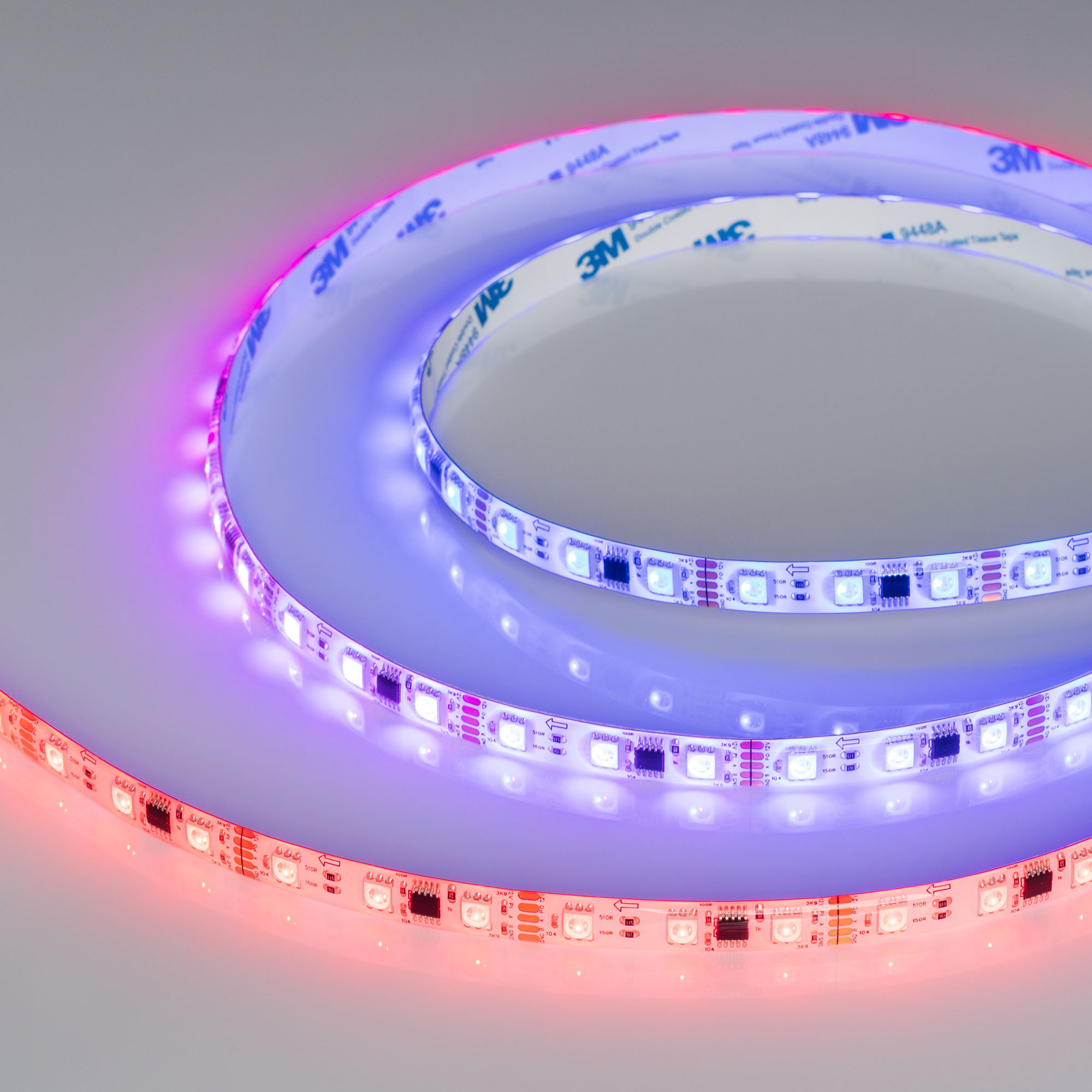 Купить Лента герметичная DMX-SE-B60-10mm 12V RGB-PX3 (14 W/m, IP65, 5060, 5m) 039604 Arlight оптом в Москве