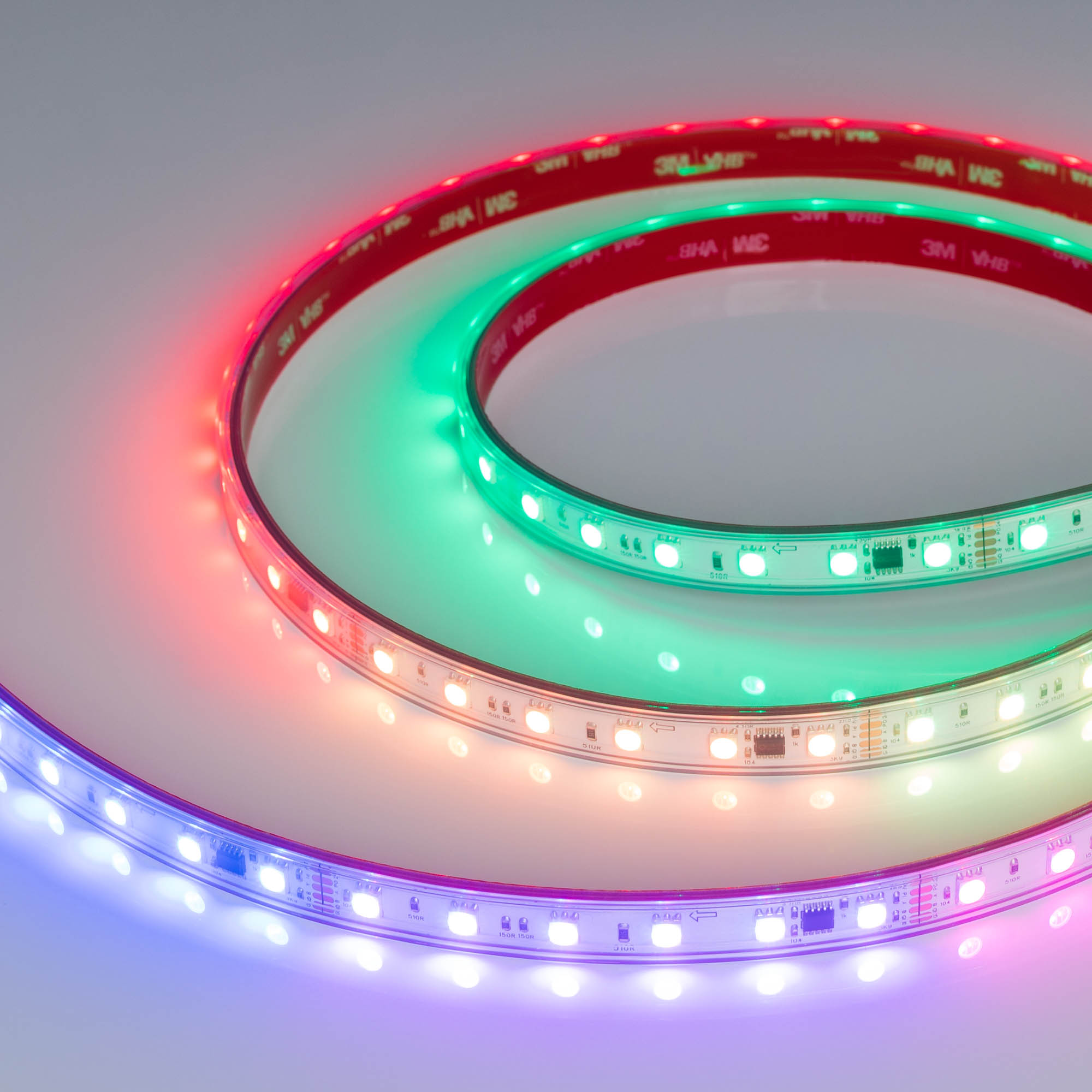Купить Лента герметичная DMX-PS-B60-12mm 24V RGB-PX6 (14 W/m, IP67, 5060, 5m) 039182 Arlight оптом в Москве