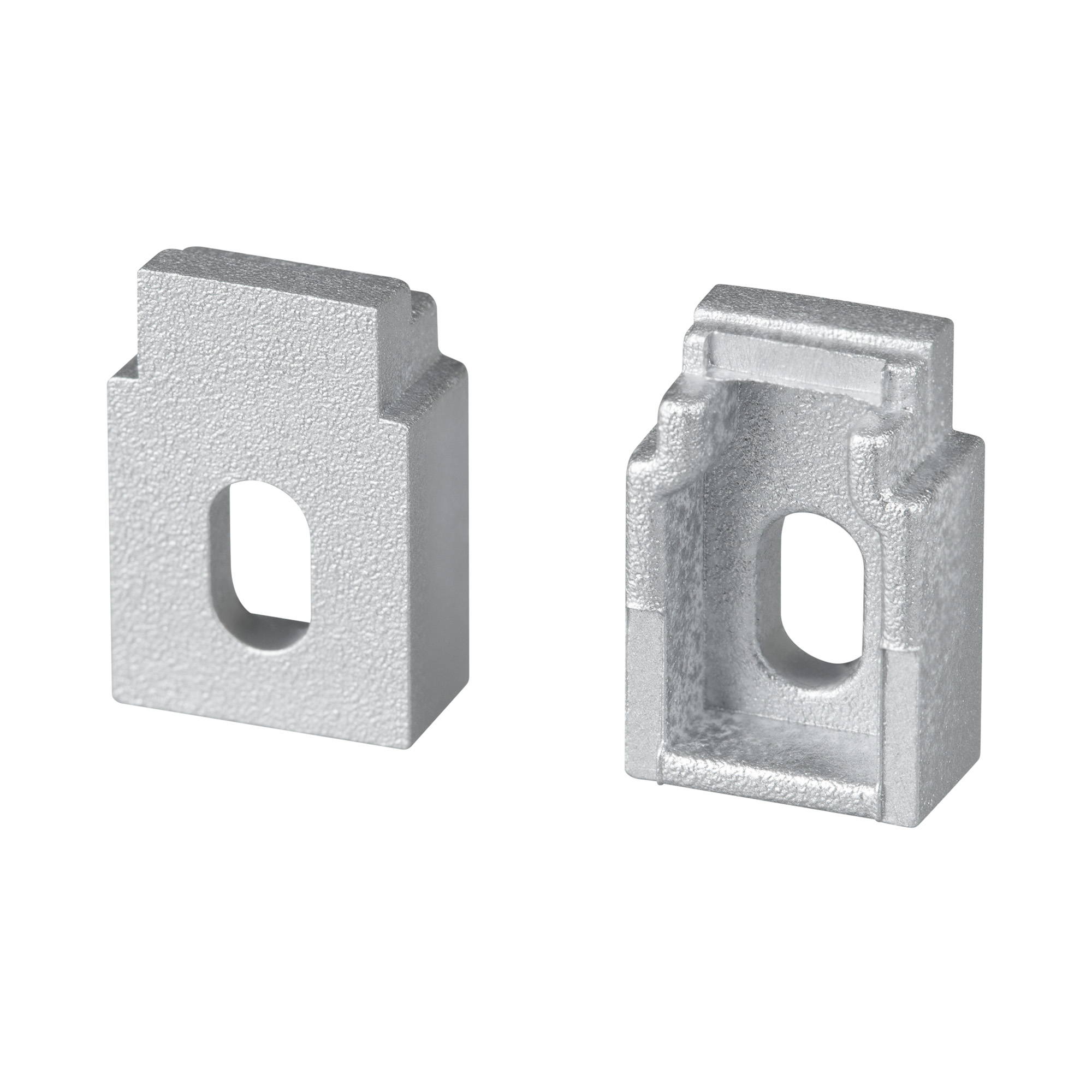 Заглушка WALL-FANTOM-BENT-W10-SIDE с отверстием 043883 - Arlight