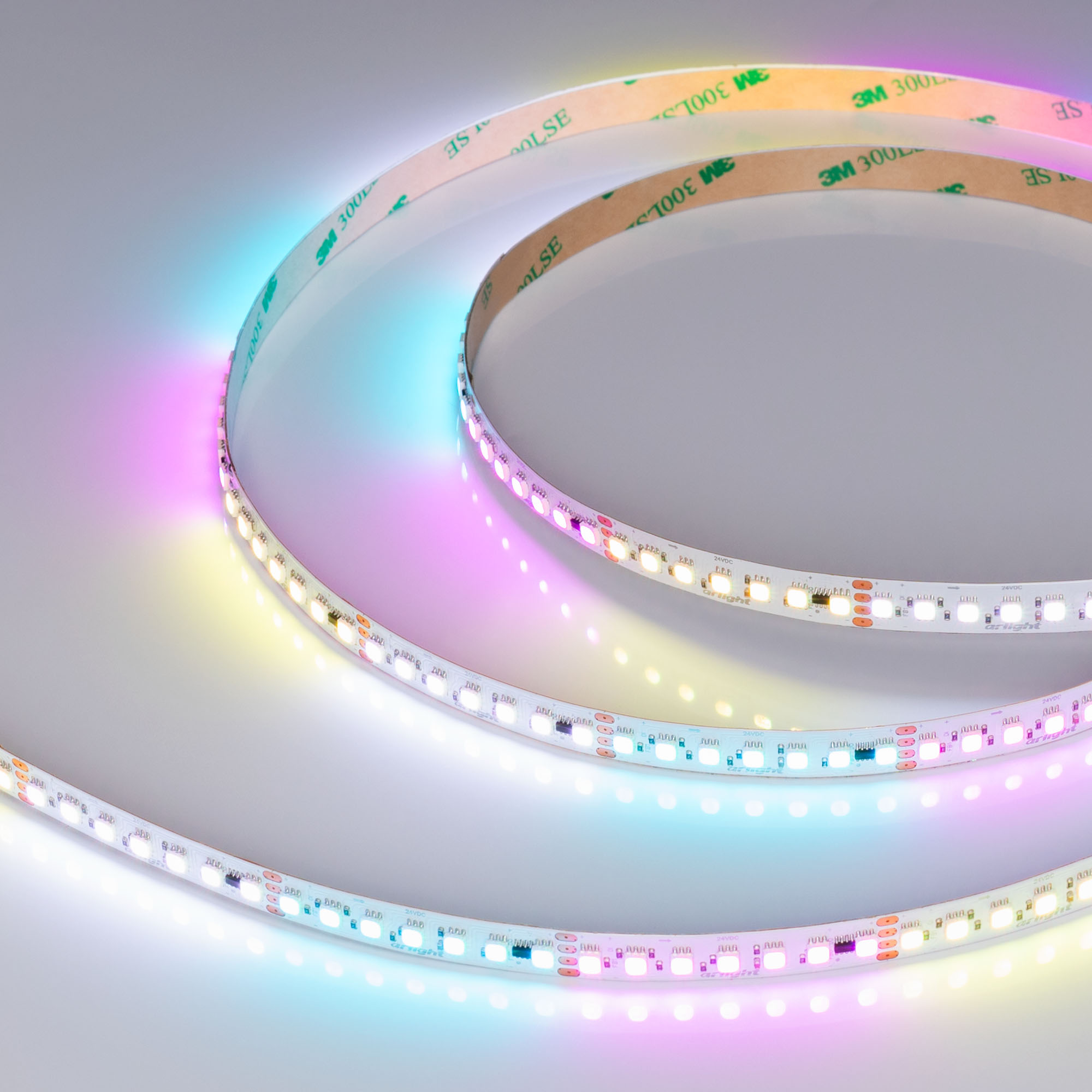 Купить Лента SPI-F140-10mm 24V RGB-PX7-BPT (22 W/m, IP20, 3535, 5m) 043132 Arlight оптом в Москве