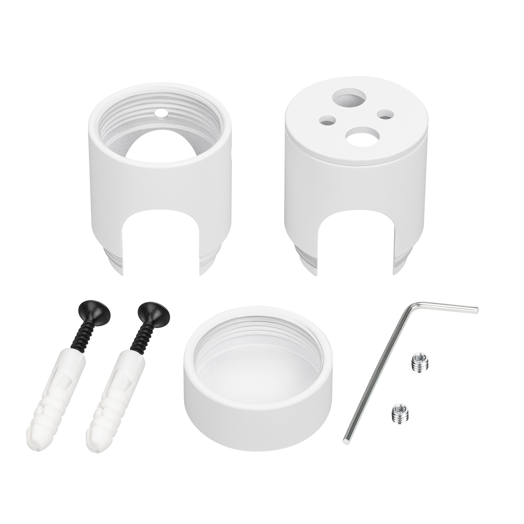 Крепление MOONLIGHT-CYL-D18-DUO-WHITE 047390 - Arlight