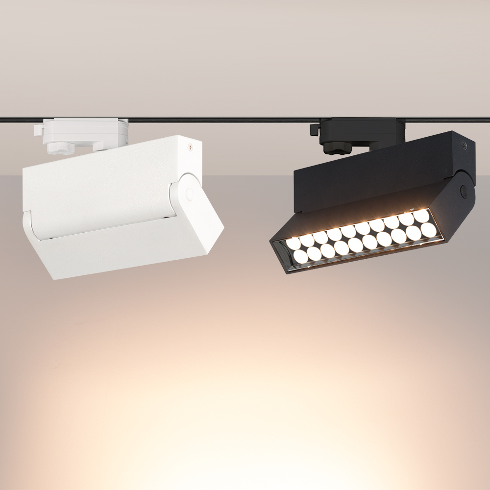 Купить Светильник LGD-LOFT-TRACK-4TR-S170-10W White6000 (WH, 24 deg) (Arlight, IP20 Металл, 3 года) 026226 Arlight оптом в Москве