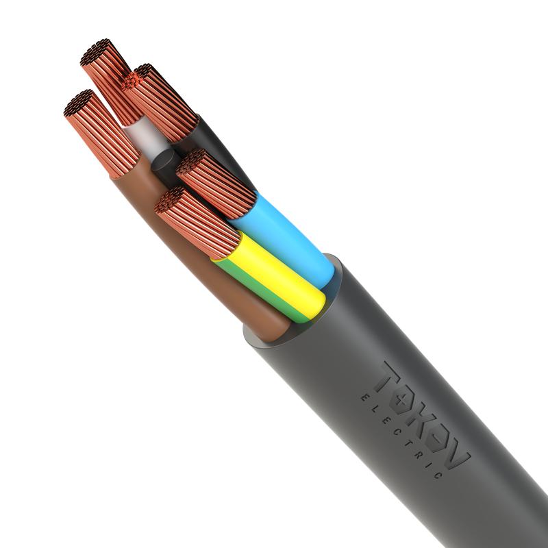 Кабель TOKOV ELECTRIC КГтп-ХЛ 5х35 (N PE) 380/660-2 (м) 00-00027208 - TOKOV ELECTRIC