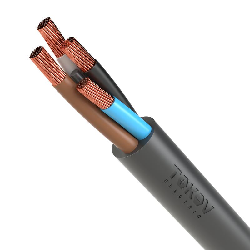 Кабель TOKOV ELECTRIC КГтп-ХЛ 4х10 (N) 380/660-2 (м) 00-00027189 - TOKOV ELECTRIC