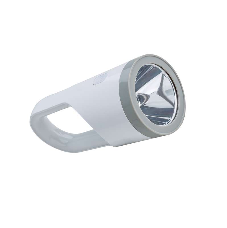 Фонарь аккумуляторный LED 5Вт + LED 19Вт аккум. 3.7В 10.8А.ч USB-шнур KOSAccu9105W_pearl - Космос