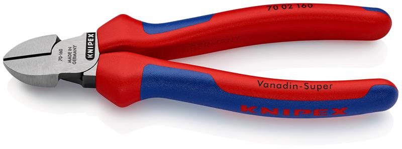 Бокорезы, 160 мм, фосфатированные, 2-комп ручки KN-7002160 - Knipex