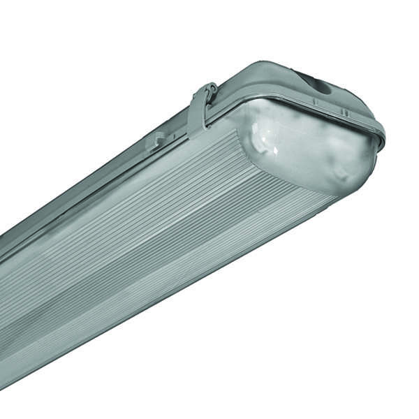 Светильник Nord 236 LED-10 IP65 1275х165х110мм УХЛ2 промышленный накладной/подвесной матов. рассеив. под LED-лампу 0160236303-01 - Ксенон
