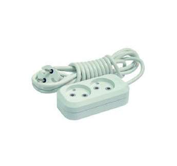 Удлинитель 2х3м без заземл. 10А IP20 MGP103 - Makel