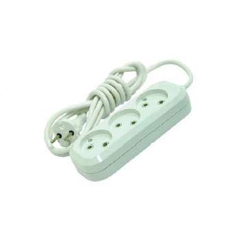 Удлинитель 3х2м без заземл. 10А IP20 MGP122 - Makel