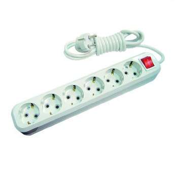 Удлинитель 6х3м с заземл. 16А IP20 с выкл. MGP233 - Makel