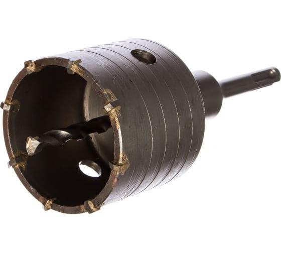 Коронка по бетону М22 d68мм в сборе (коронка + хвостовик + бур) SDS plus 73/10/9/1 - Вихрь