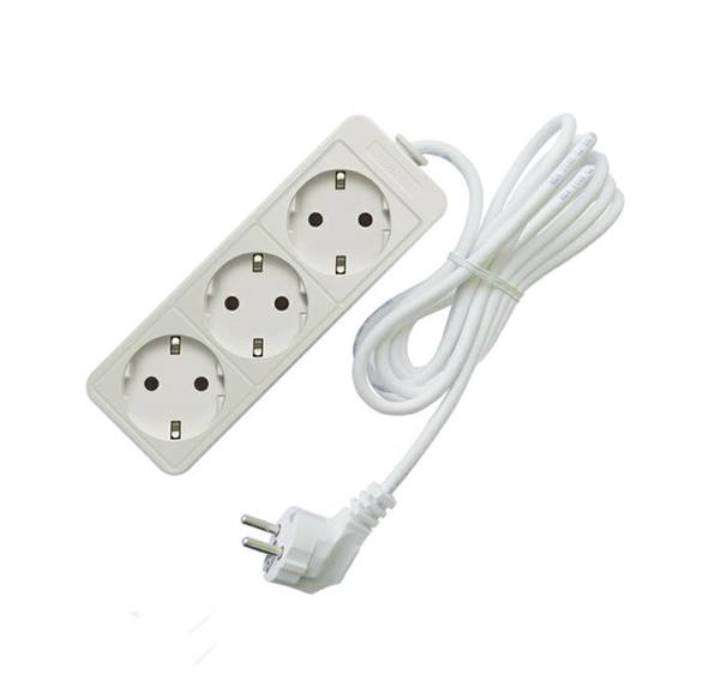 Удлинитель 3х3м с заземл. 10А IP20 2.2кВт ПВС 481S-9303 - Союз