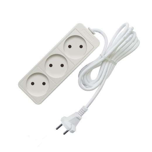 Удлинитель 3х3м без заземл. 10А IP20 2.2кВт ПВС 481S-1303 - Союз