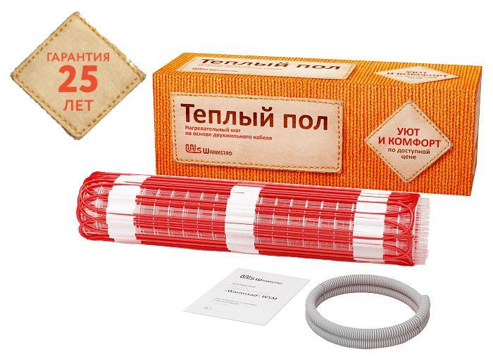 Комплект "Теплый пол" (мат) WSM 1890Вт/12.5кв.м 100035666000 - Warmstad