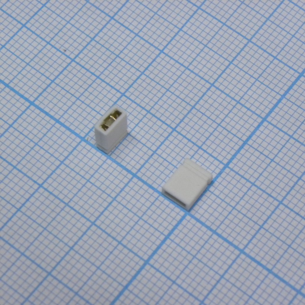 ДЖАМПЕР-6cb(2.54mm) белый - AUK