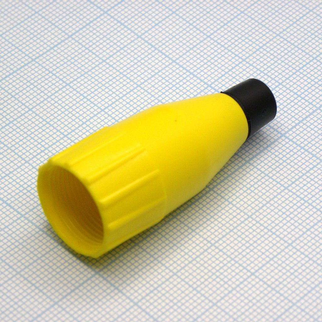 XLR колпачок желтый d=3-6.5мм - AMPHENOL