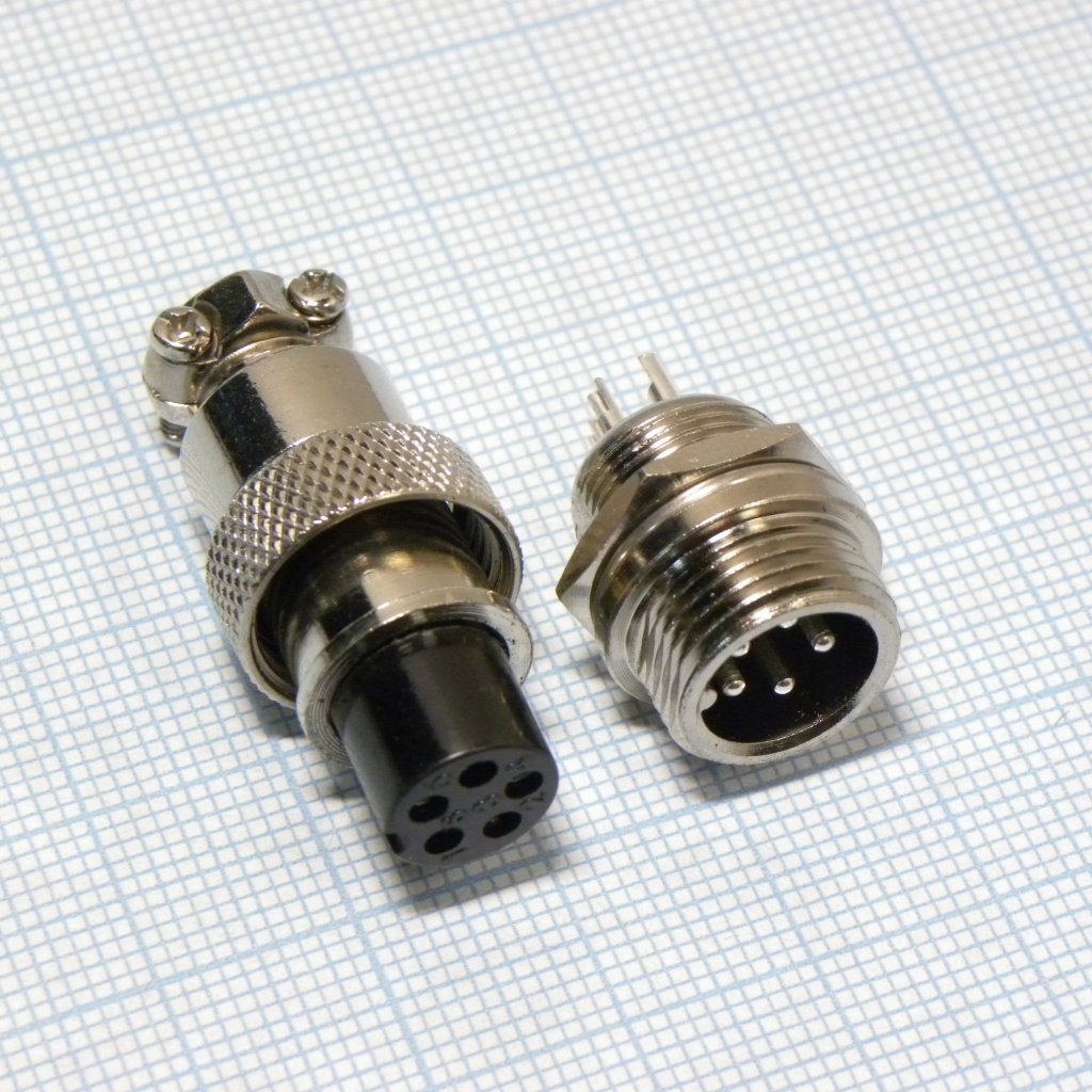 Разъем PH-M12-5FC+MP комплект - .