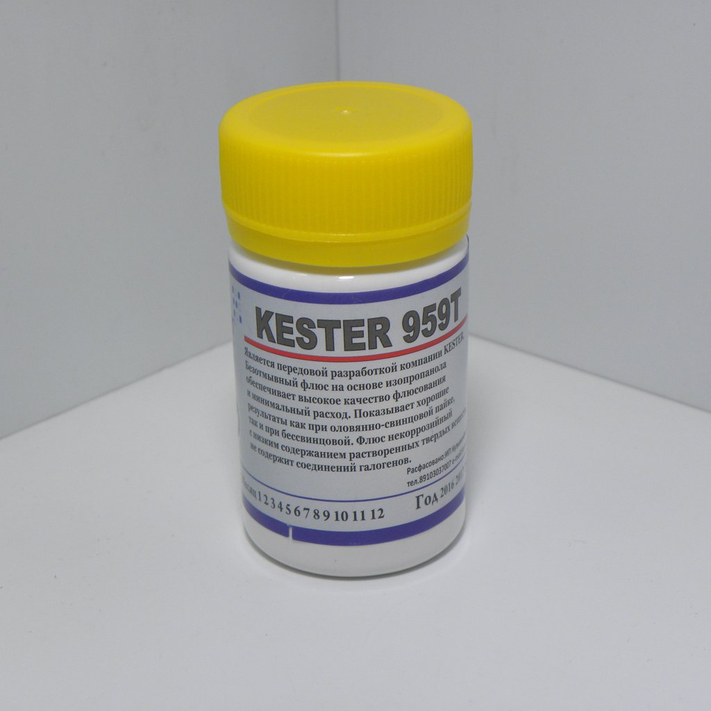 Флюс Kester 959T безотмыв. (30мл) - .