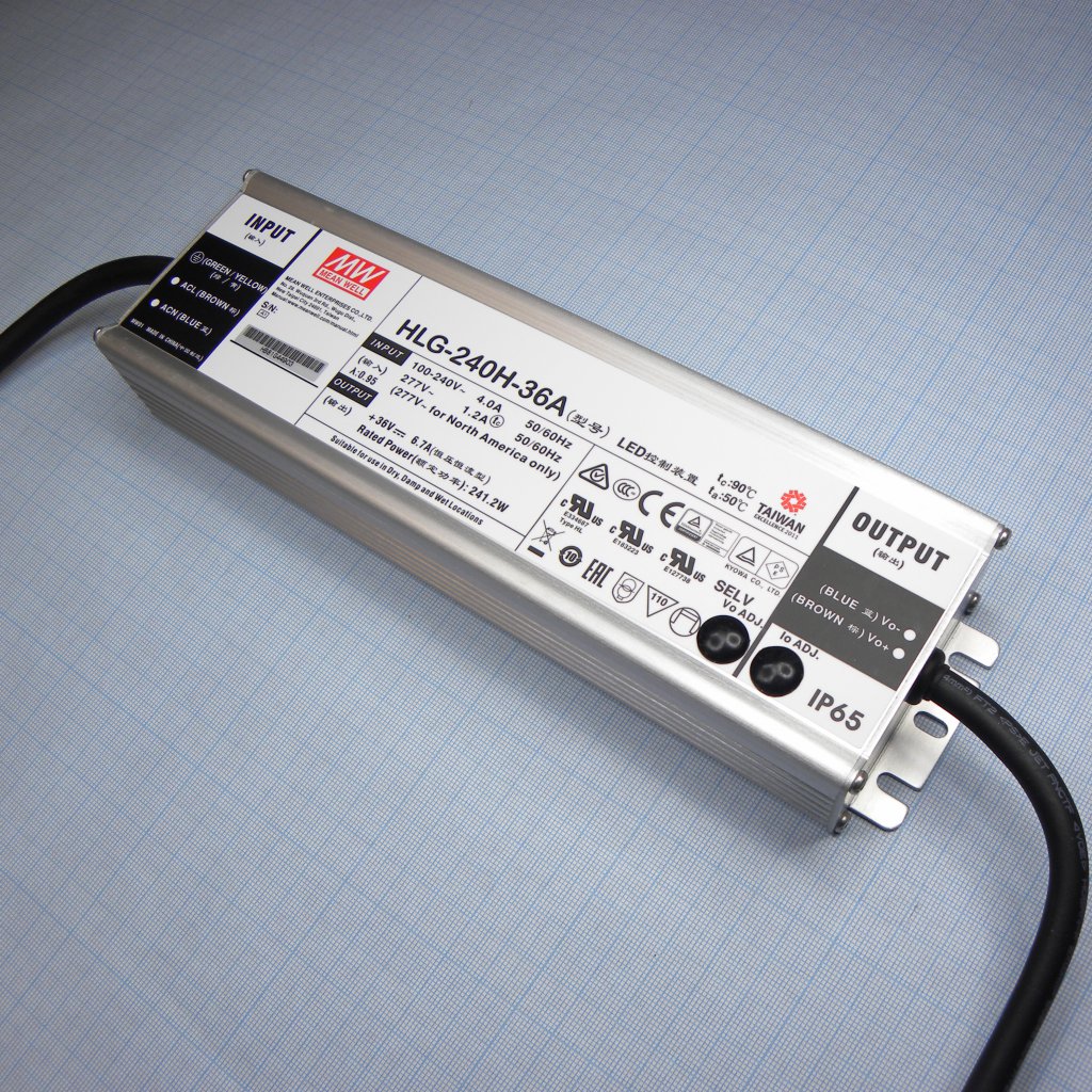 HLG-240H-36A - Mean Well