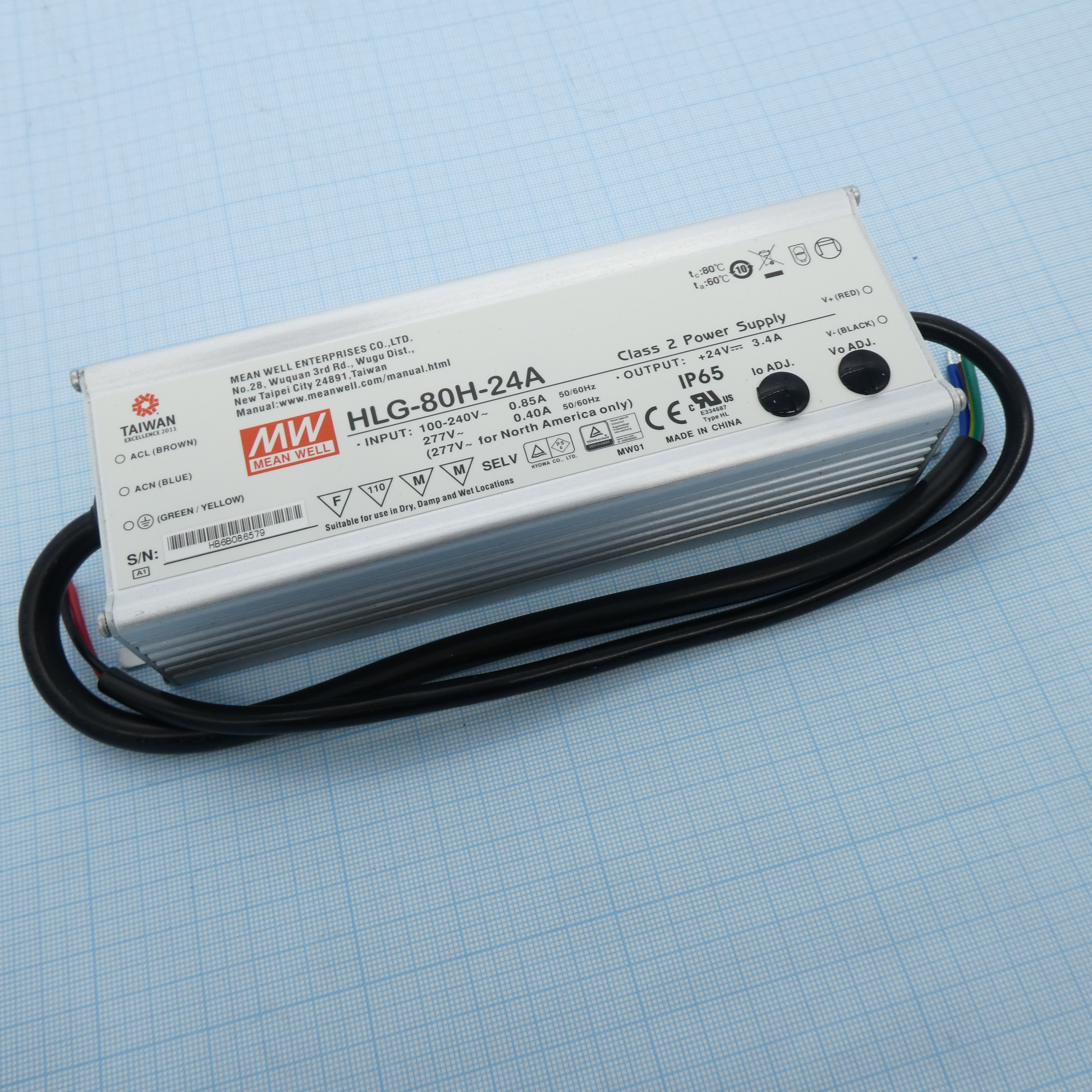 HLG-80H-24A - Mean Well