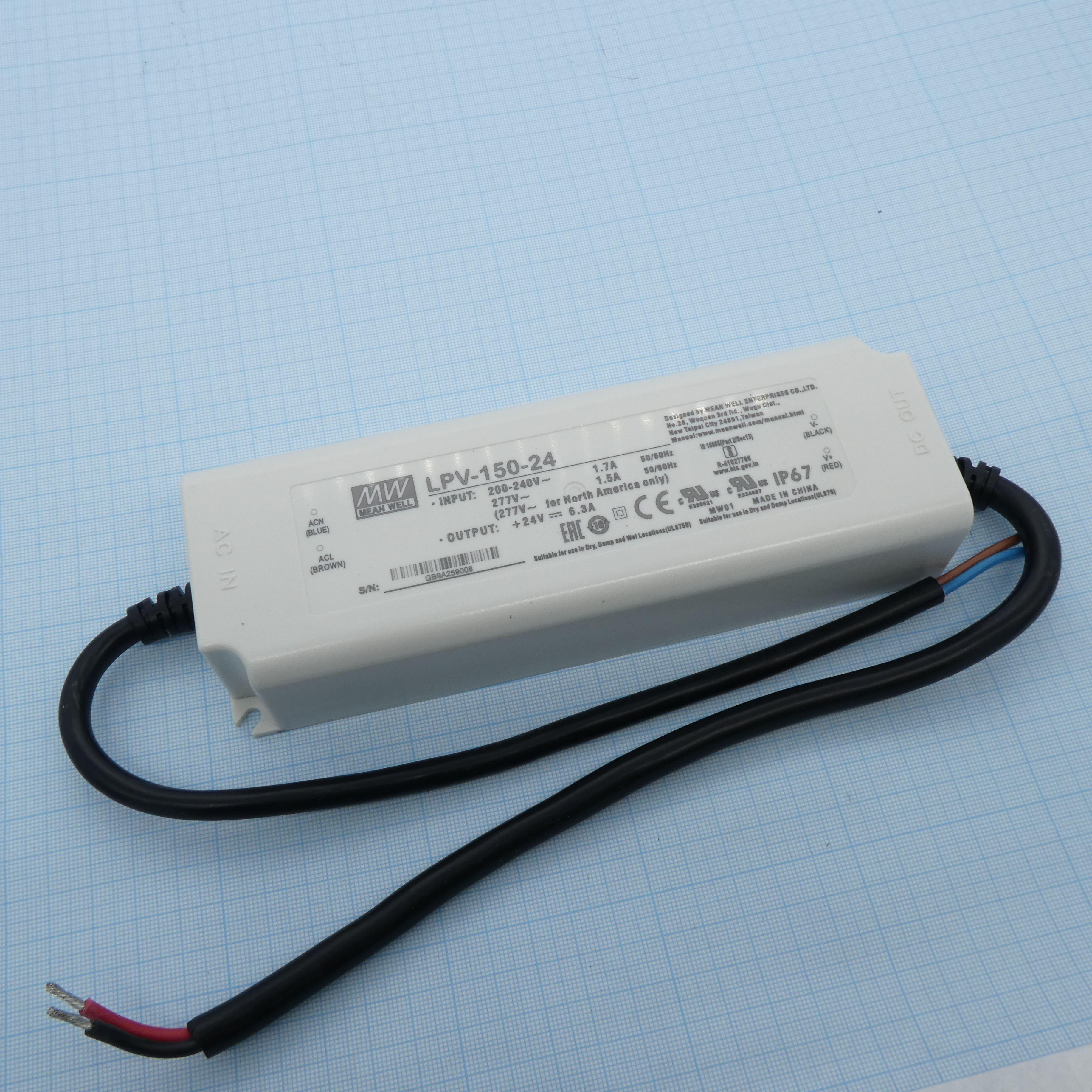 LPV-150-24 - Mean Well