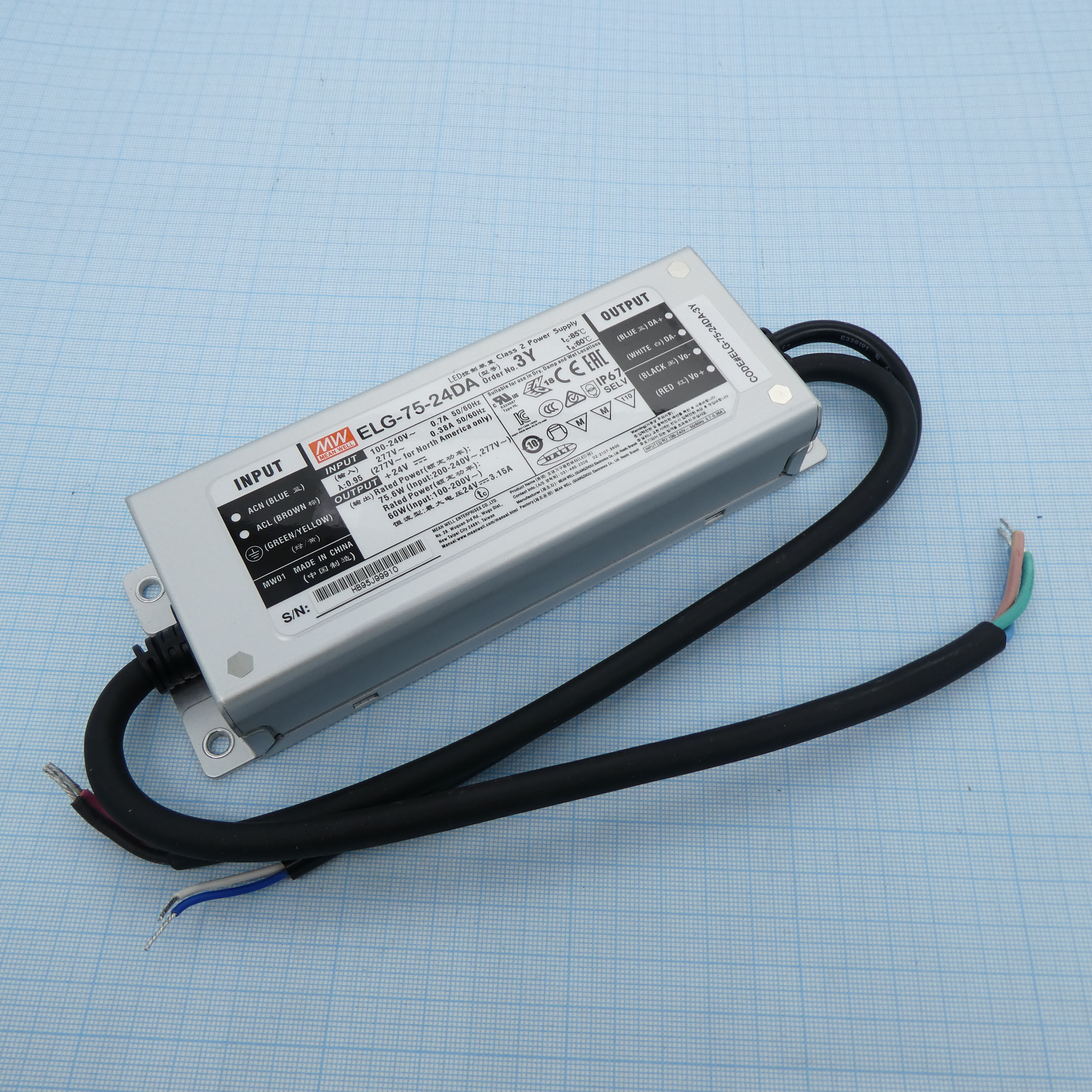 ELG-75-24DA-3Y - Mean Well