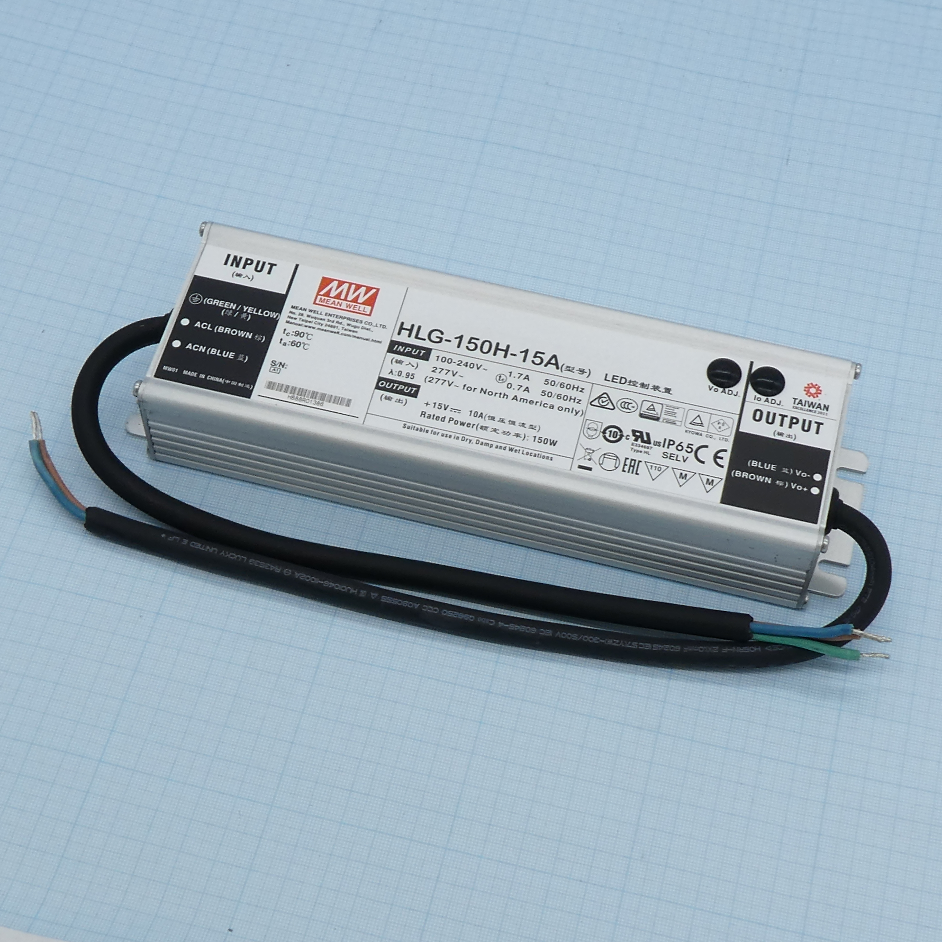 HLG-150H-15A - Mean Well