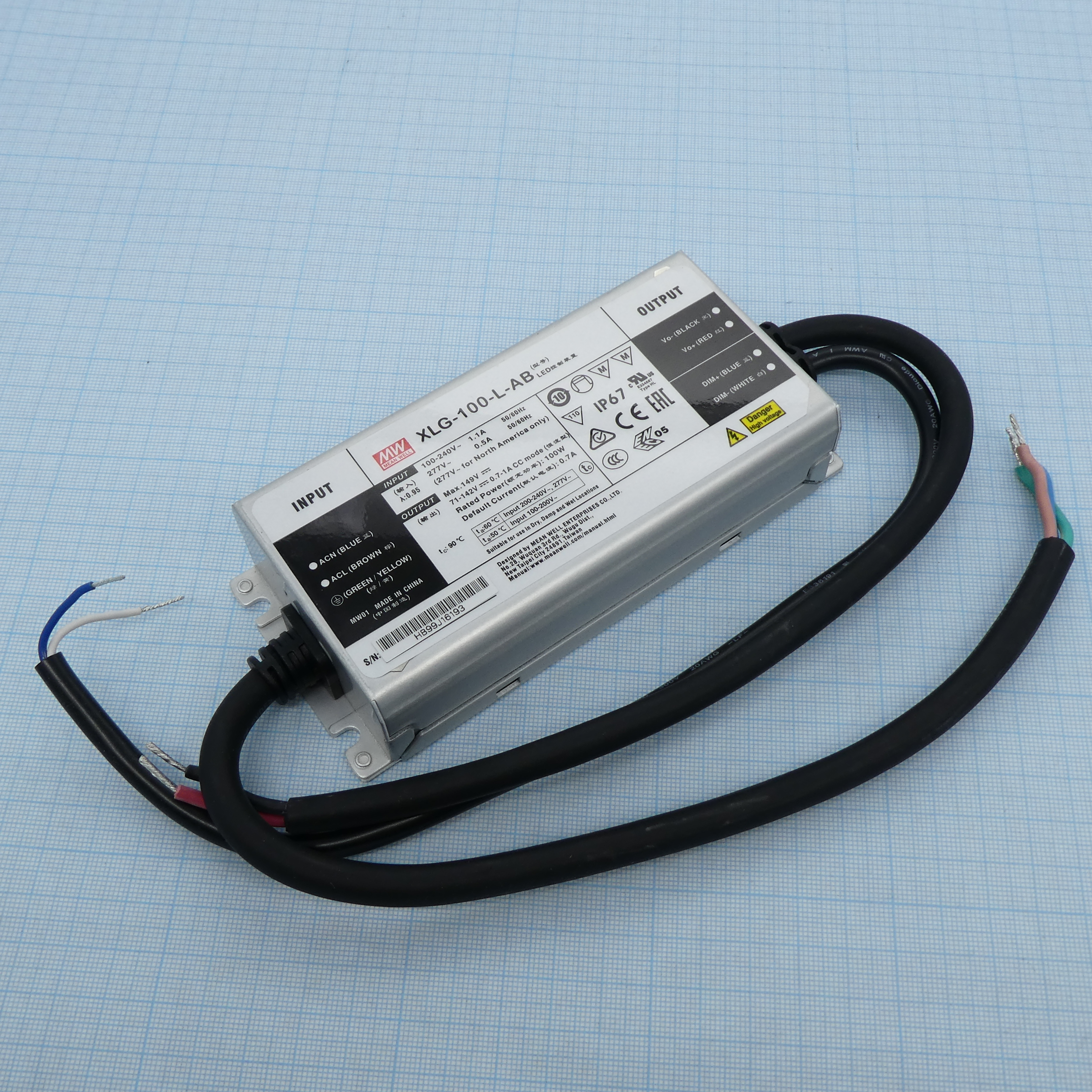 XLG-100-L-AB - Mean Well