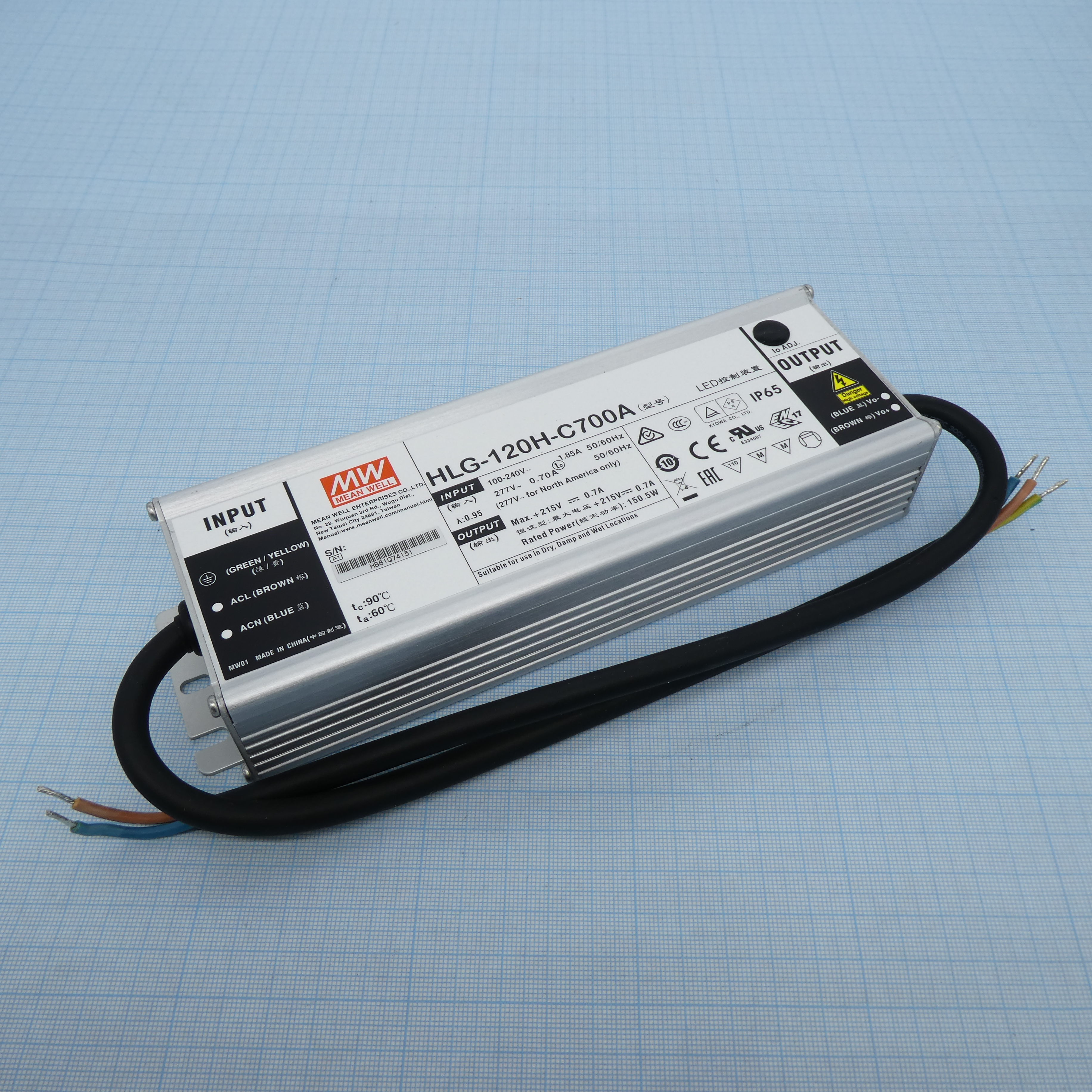HLG-120H-C700A - Mean Well