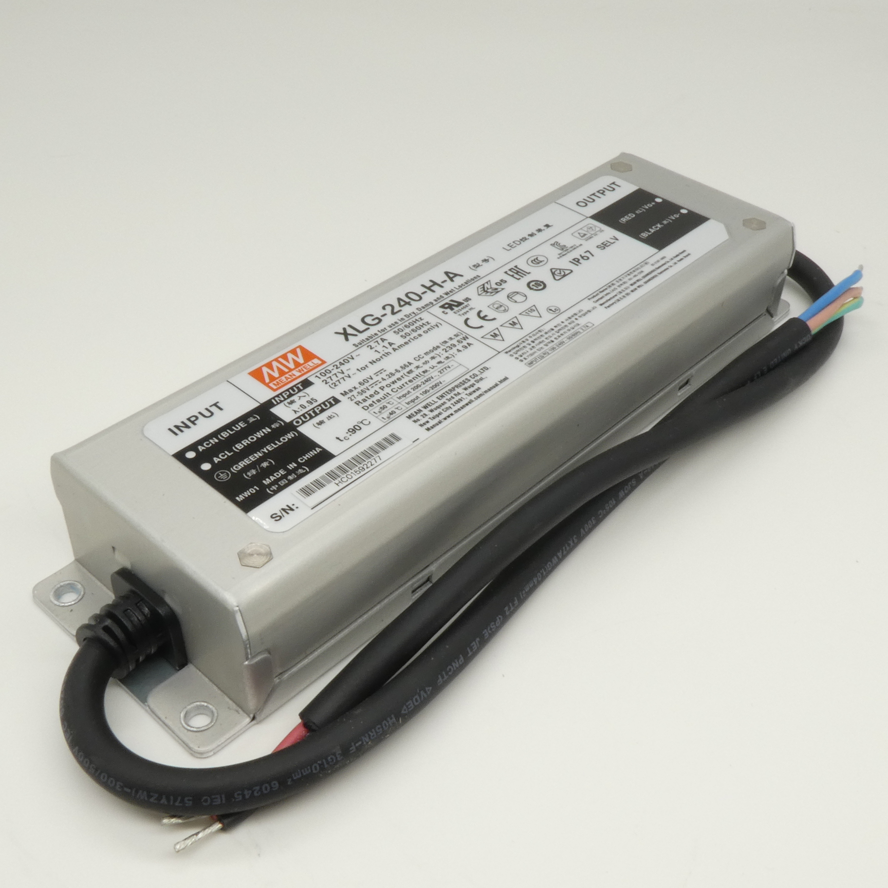 XLG-240-H-A - Mean Well