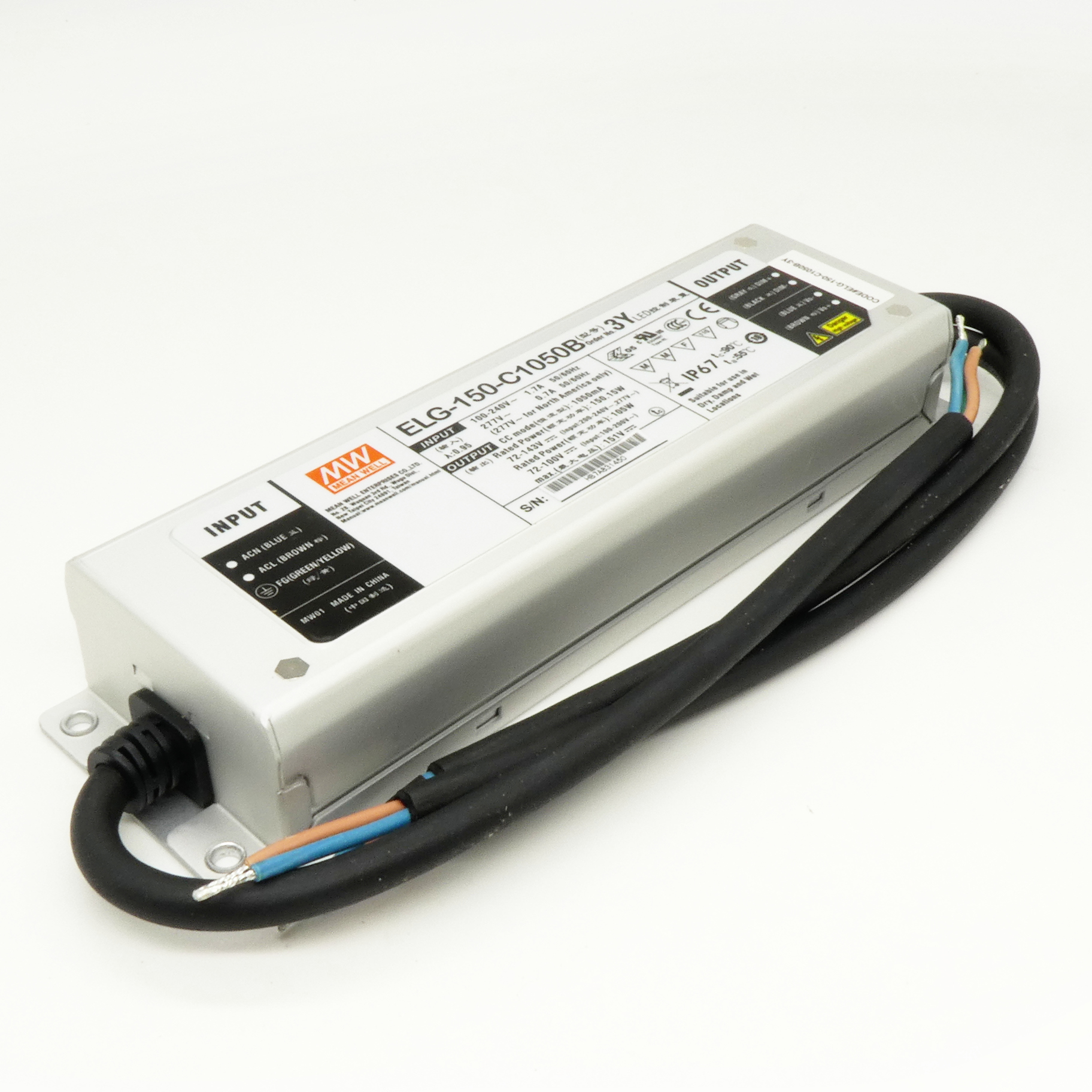 ELG-150-C1050B-3Y - Mean Well