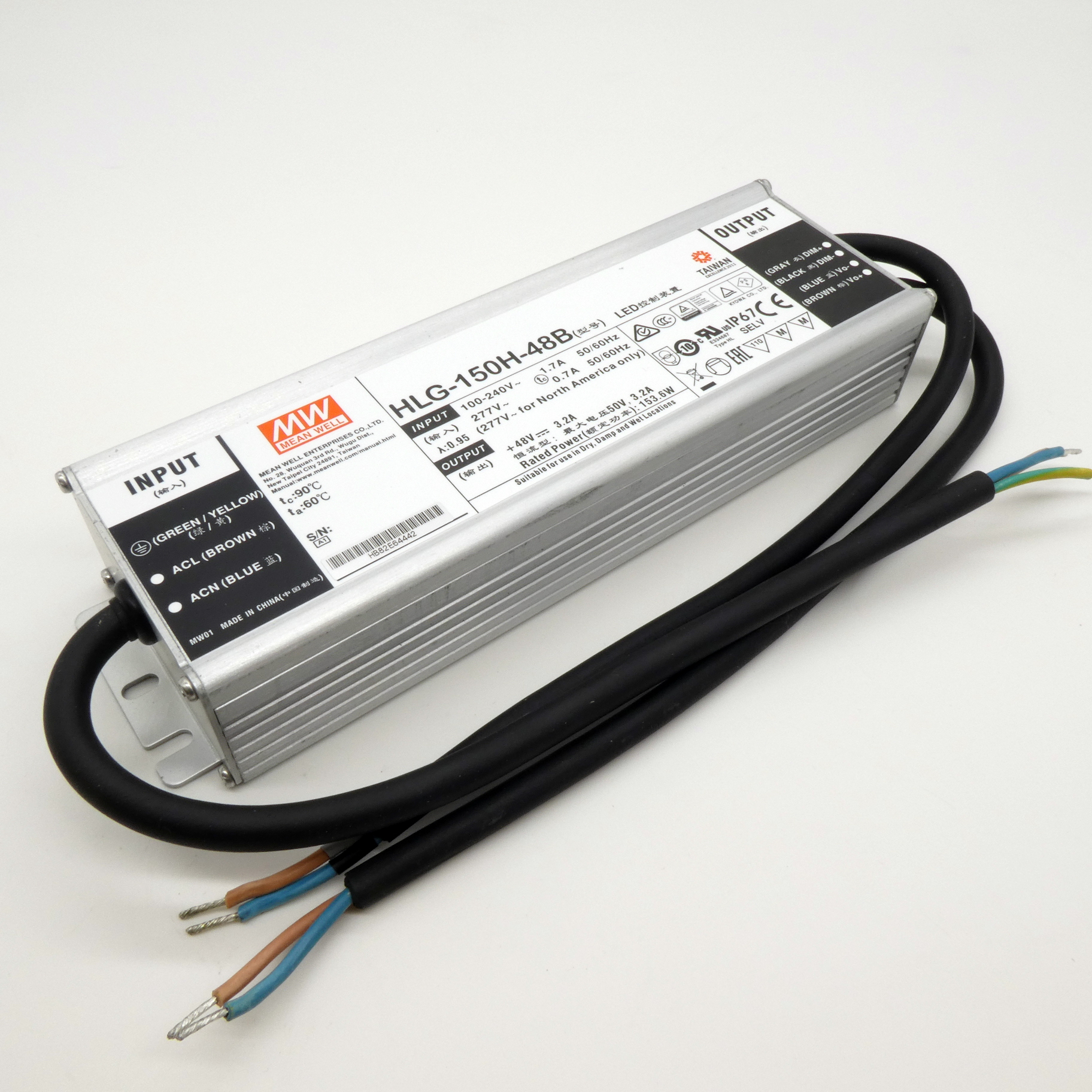 HLG-150H-48B - Mean Well