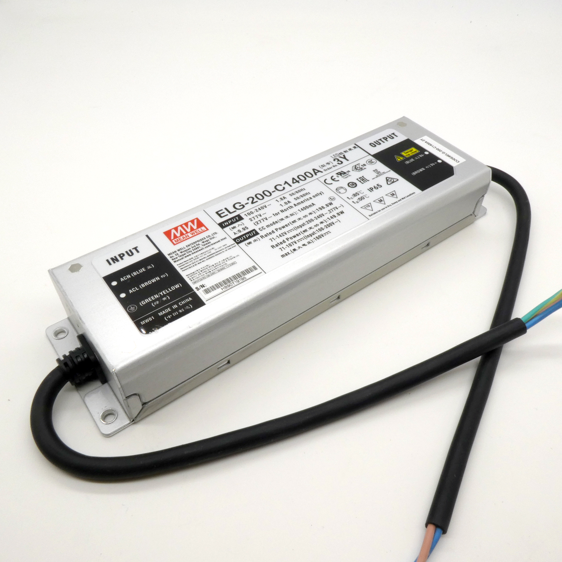 ELG-200-C1400A-3Y - Mean Well