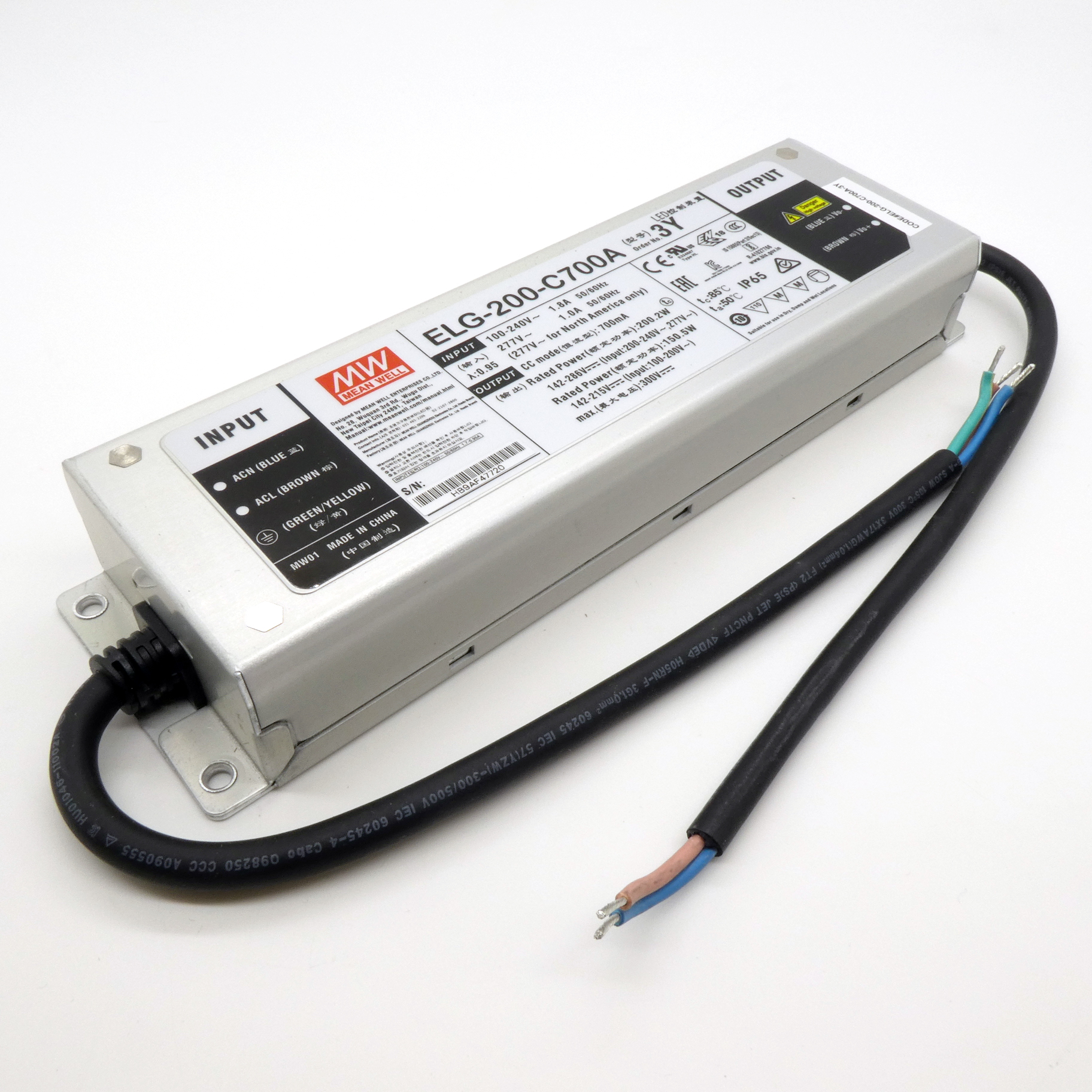 ELG-200-C700A-3Y - Mean Well