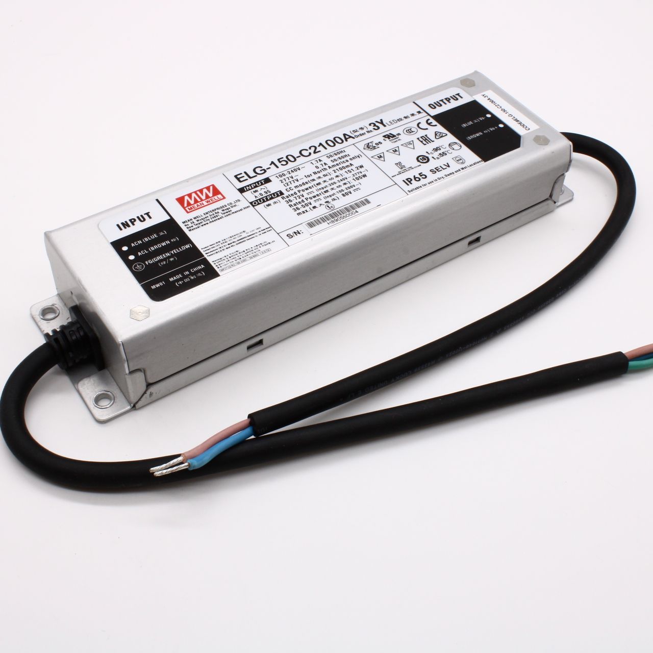 ELG-150-C2100A-3Y - Mean Well