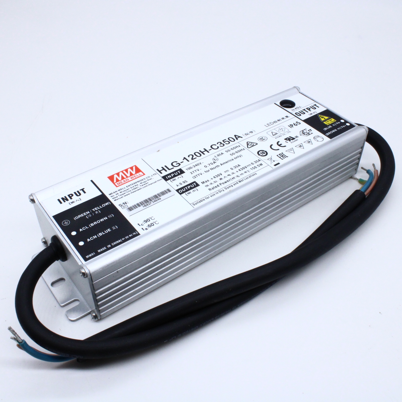 HLG-120H-C350A - Mean Well