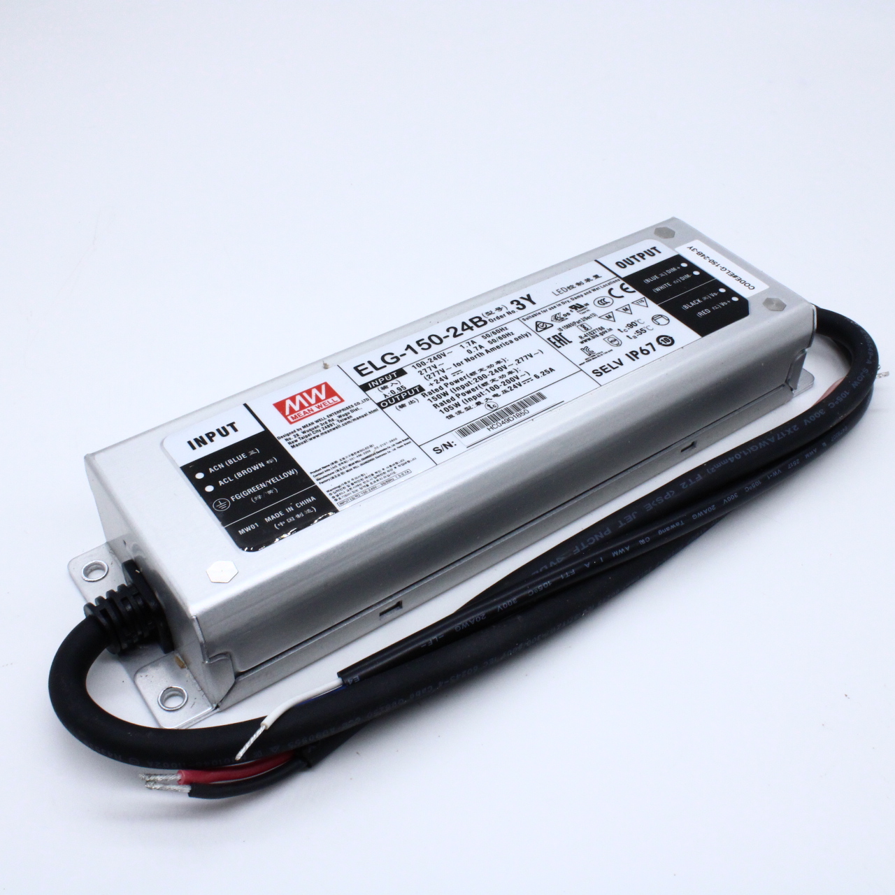ELG-150-24B-3Y - Mean Well