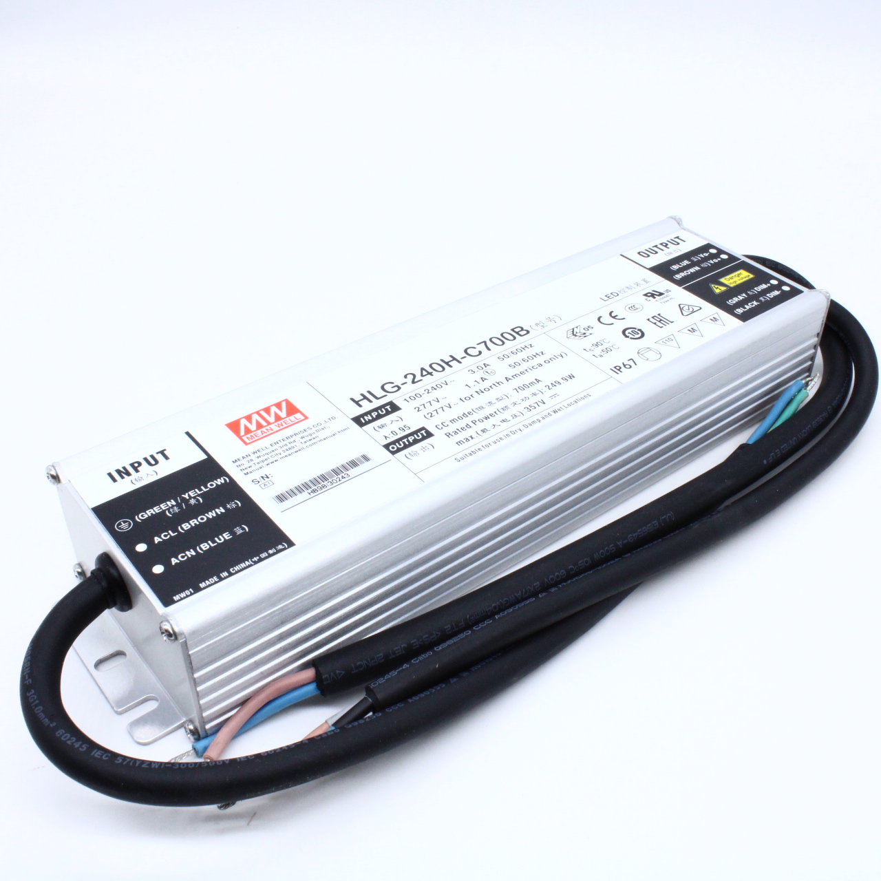 HLG-240H-C700B - Mean Well