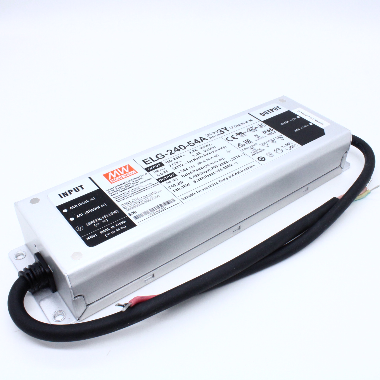 ELG-240-54A-3Y - Mean Well